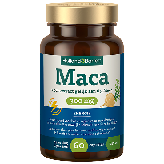 Maca 300mg - 60 capsules