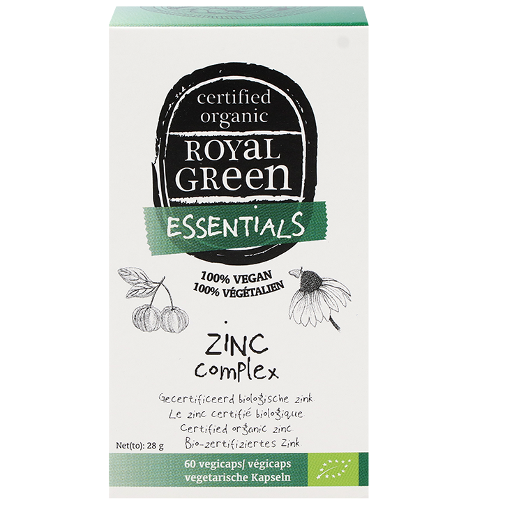 Royal Green Zink Complex - 60 vegicaps - Standaard