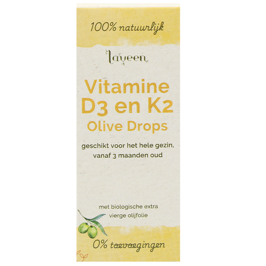 Laveen Vitamine D3 K2 Olive Drops