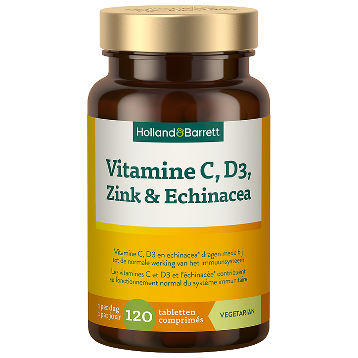Vitamine C, D3, Zink & Echinacea