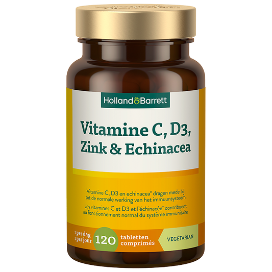 Vitamine C, D3, Zink & Echinacea