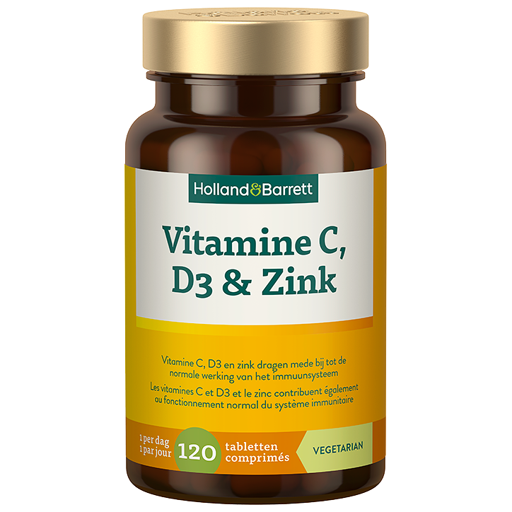 Vitamine C, D3 & Zink