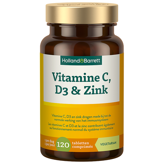 Vitamine C, D3 & Zink