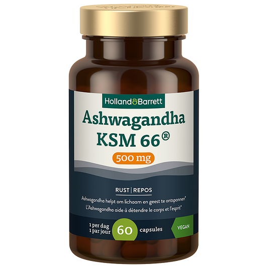 Ashwagandha KSM 66® 500mg - 60 capsules