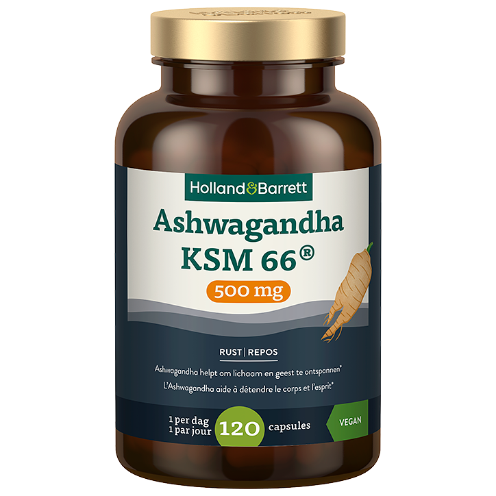 Ashwagandha KSM 66® 500mg - 120 capsules