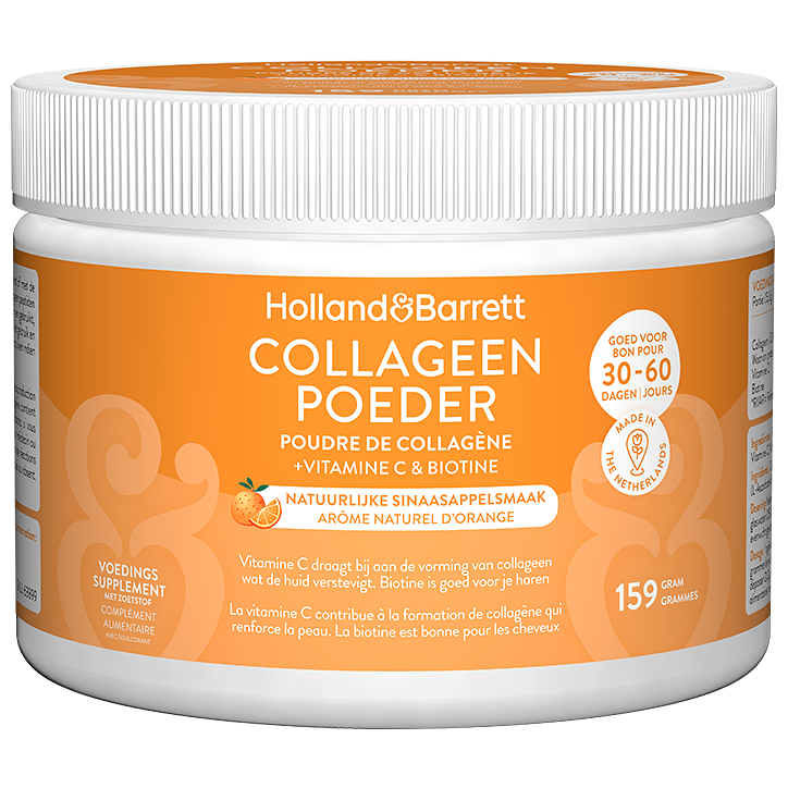 Collageen Poeder + Vitamine C & Biotine - 159g