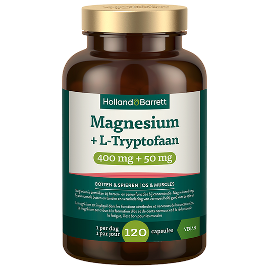 Magnesium + L-Tryptofaan +