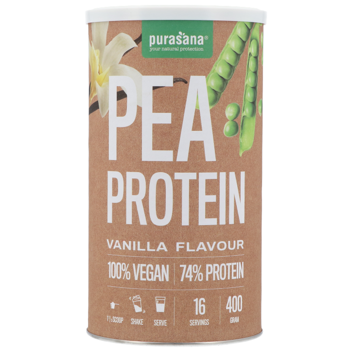 Purasana Vegan Pea Protein Vanille - 400g