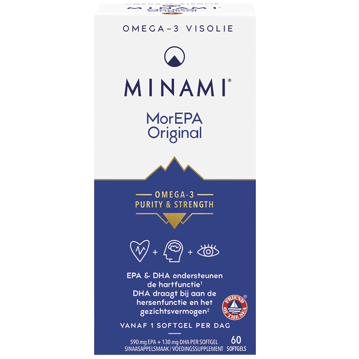 MINAMI Omega-3 MorEPA Original - 60 softgels