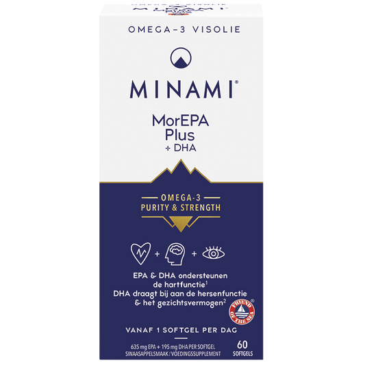 MINAMI Omega-3 MorEPA Plus + DHA - 60 softgels