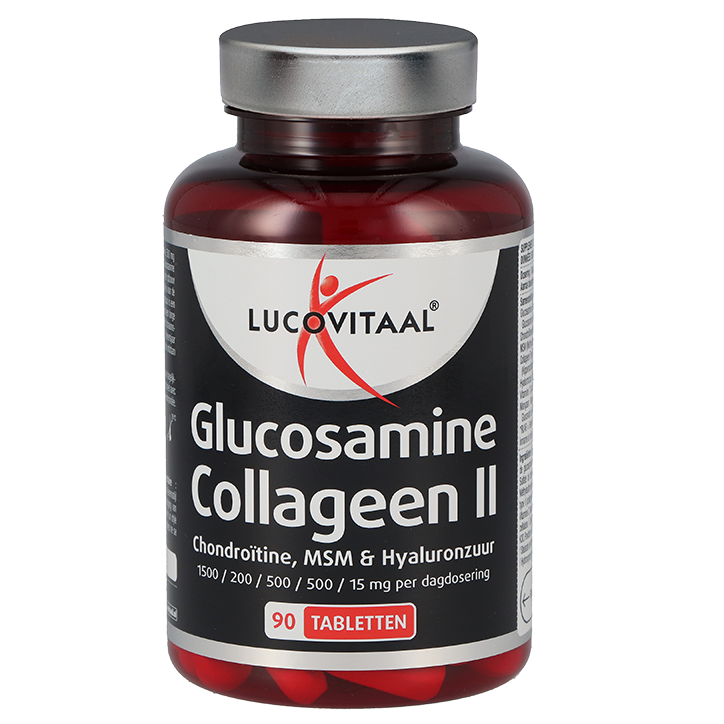 Lucovitaal Glucosamine Collageen Type II - 90 tabletten