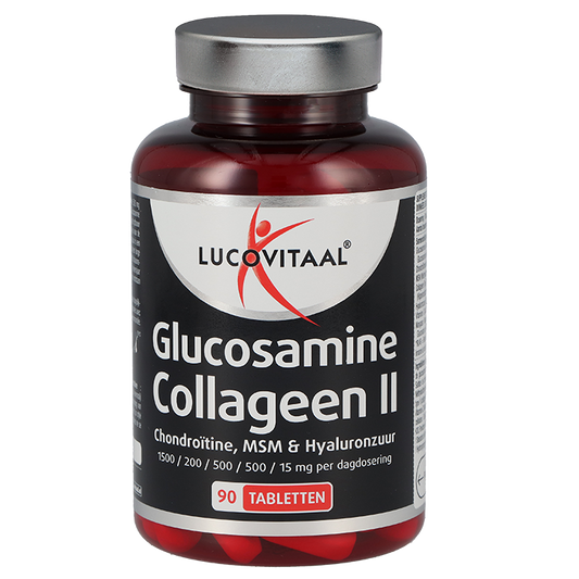 Lucovitaal Glucosamine Collageen Type II - 90 tabletten