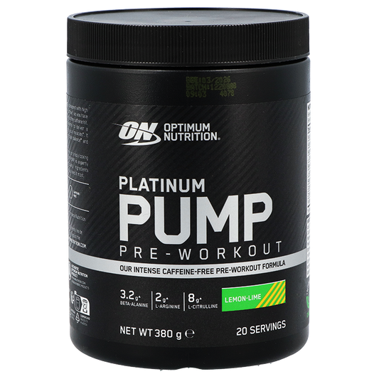 Optimum Nutrition Platinum Pump Pre-Workout Lemon-Lime - Standaard