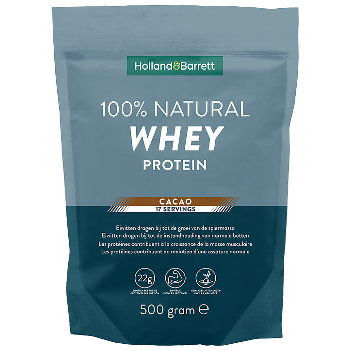 100% Natural Whey Protein Cacao - Standaard