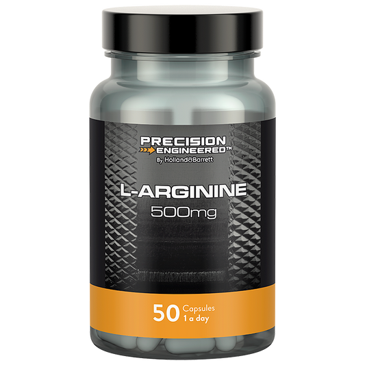 Precision Engineered L-Arginine 500mg - 50 capsules