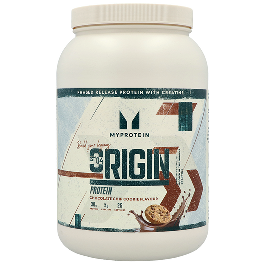 Myprotein Origin Protein + Creatine - Chocolate Chip Cookie