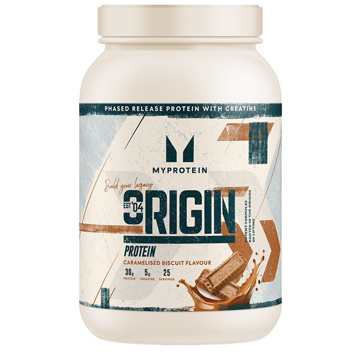 Myprotein Origin Protein + Creatine - Caramelised Biscuit