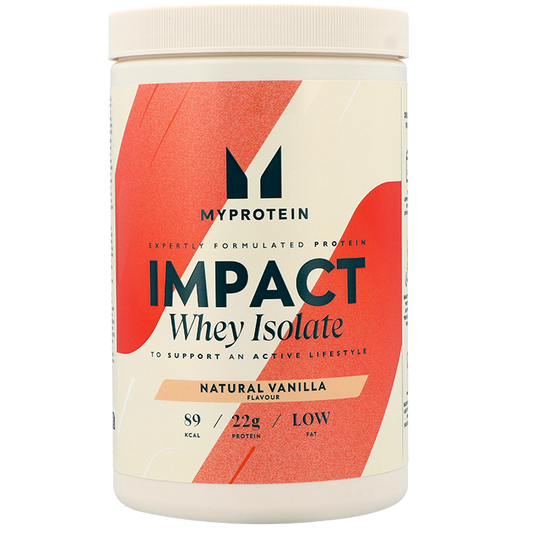 Myprotein Impact Whey Isolate Natural Vanille