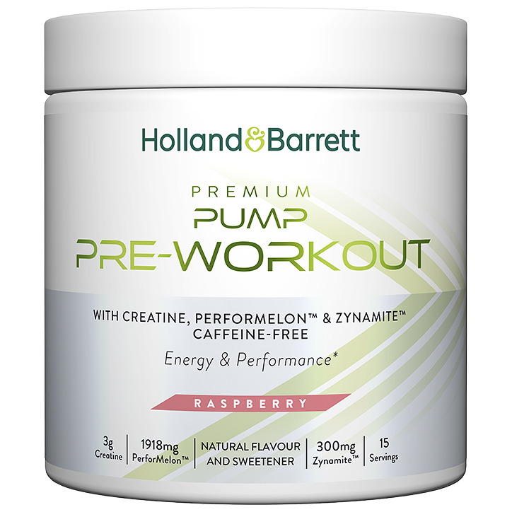 Premium Pump Pre-Workout Raspberry - 300 g
