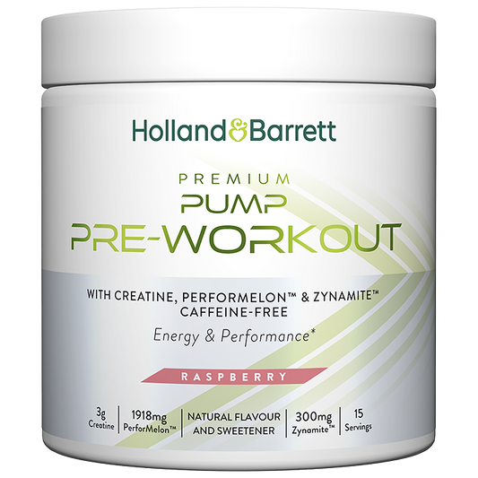 Premium Pump Pre-Workout Raspberry - 300 g
