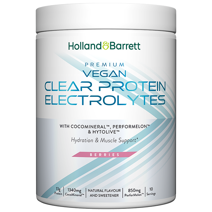 Premium Vegan Clear Protein Electrolytes Berries