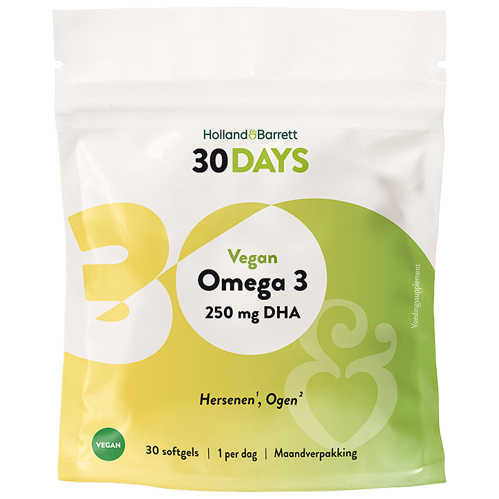 30DAYS Vegan Omega 3 DHA - 30 softgels