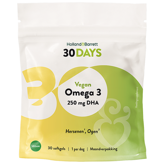 30DAYS Vegan Omega 3 DHA - 30 softgels