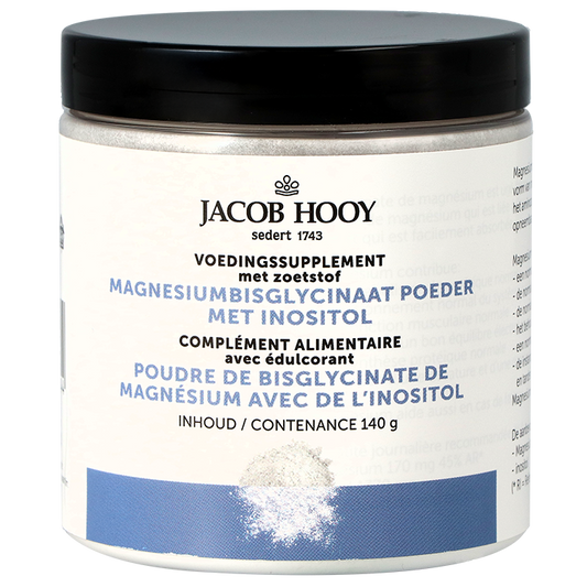 Jacob Hooy Magnesiumbisglycinaat Poeder met Inositol - Standaard
