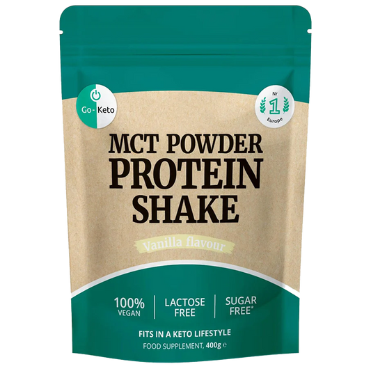 Glutenvrij | Go-Keto MCT-Poeder Protein Shake Vanille