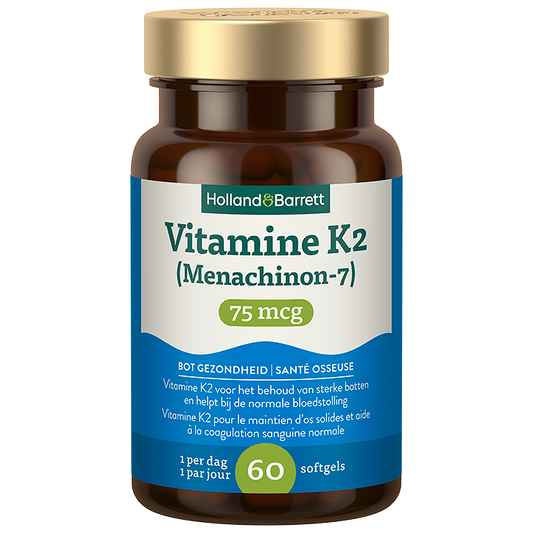 Vitamine K2 75mcg - 60 softgels