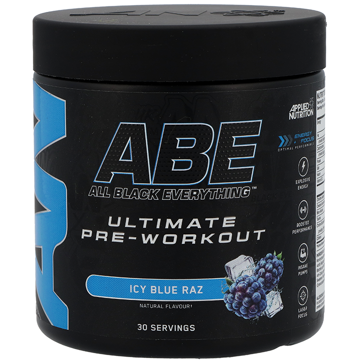 Applied Nutrition ABE Ultimate Pre Workout Poeder Icy Blue Raz - 375g