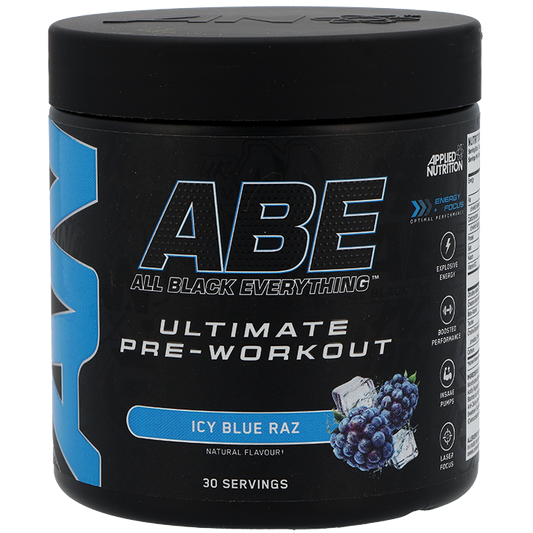 Applied Nutrition ABE Ultimate Pre Workout Poeder Icy Blue Raz - 375g