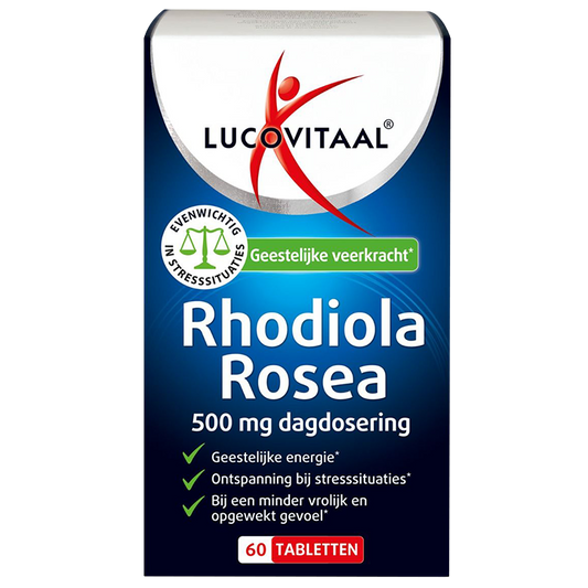 Lucovitaal Rhodiola Rosea 500mg - Standaard