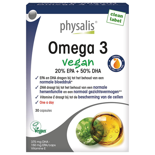 Physalis Vegan Omega 3 met EPA en DHA
