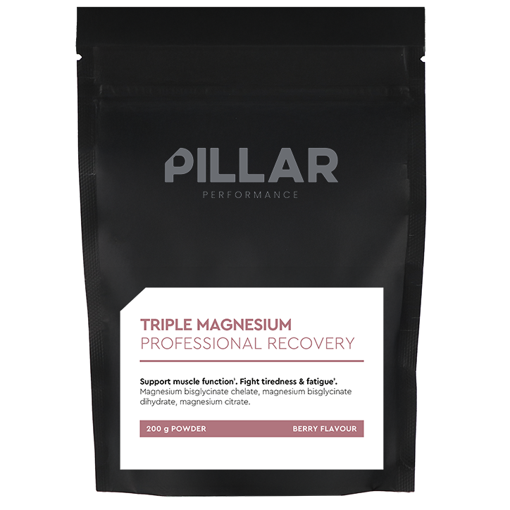 PILLAR Performance Triple Magnesium Professional Recovery Poeder Bessensmaak Refill