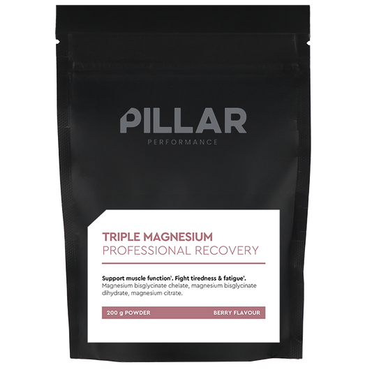 PILLAR Performance Triple Magnesium Professional Recovery Poeder Bessensmaak Refill