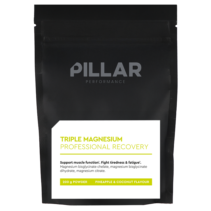PILLAR Performance Triple Magnesium Professional Recovery Poeder Kokos & Ananas Refill
