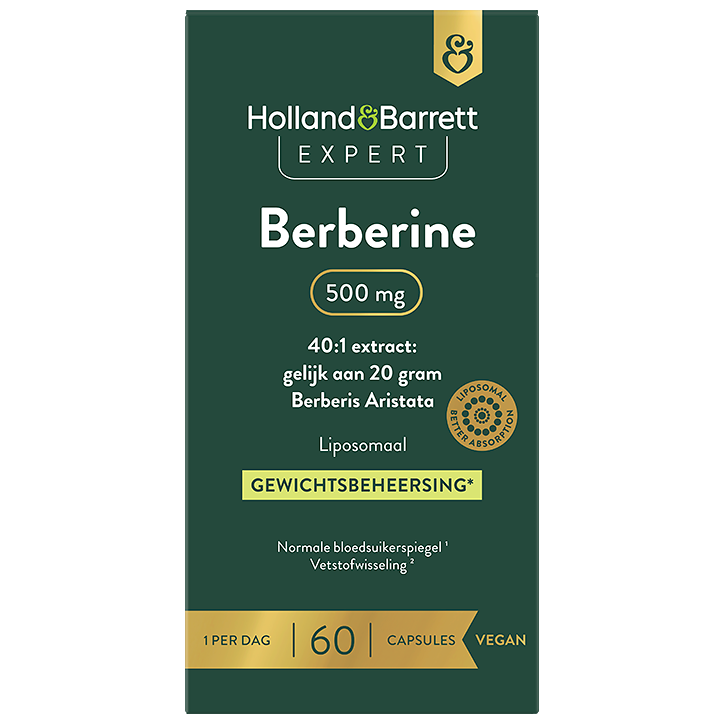 Expert Berberine 500mg - Standaard