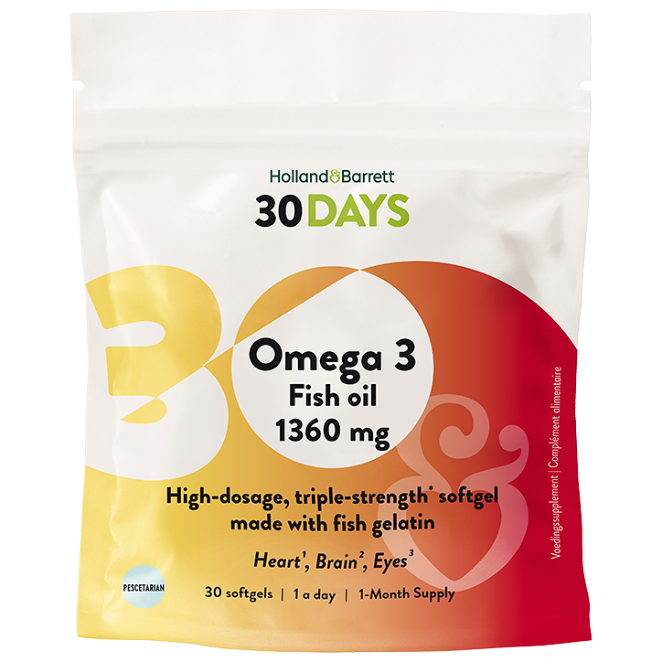 30DAYS Omega 3 1360 mg – 30 softgels