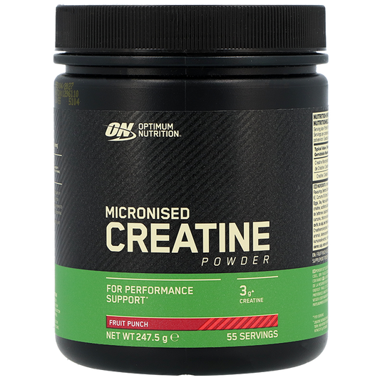 Optimum Nutrition Micronised Creatine Powder Fruit Punch - 247,5g