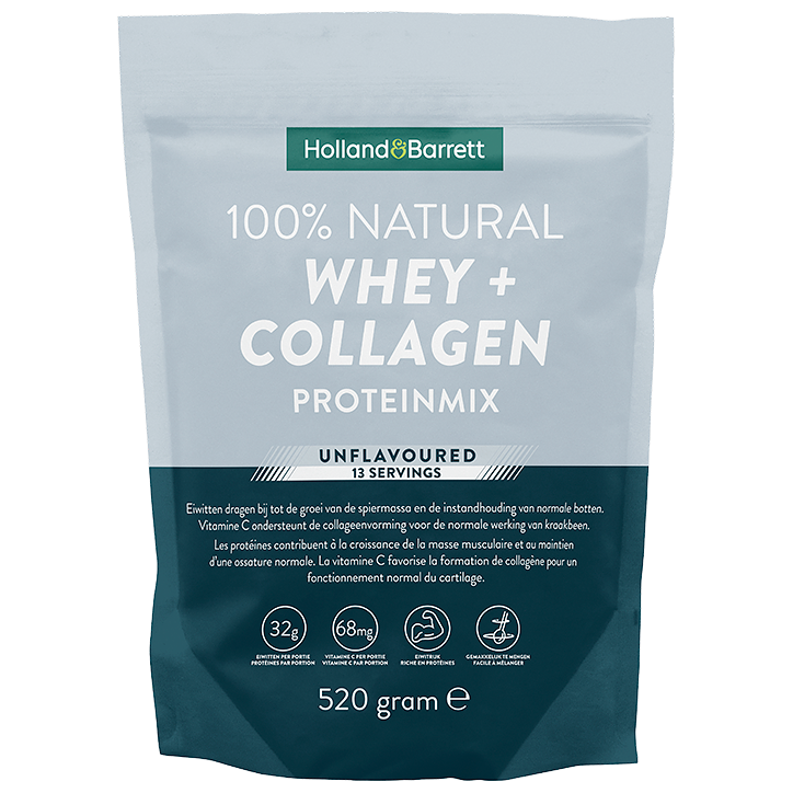 100% Natural Whey Protein Collagen - Standaard