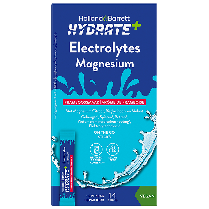 Hydrate+ Elektrolyten Magnesium - 14 sticks