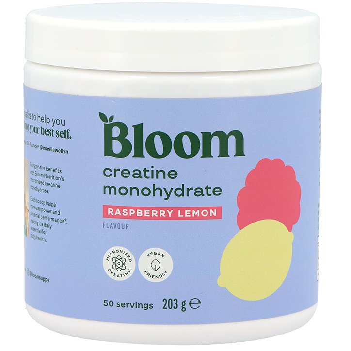 Bloom Creatine Monohydrate Raspberry Lemon - 203g