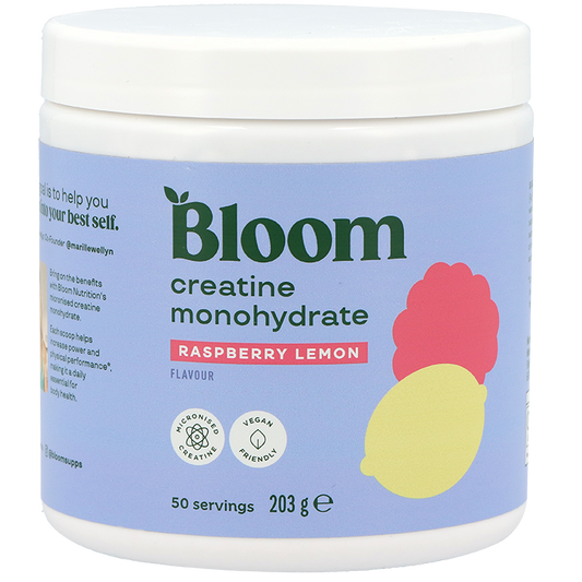 Bloom Creatine Monohydrate Raspberry Lemon - 203g