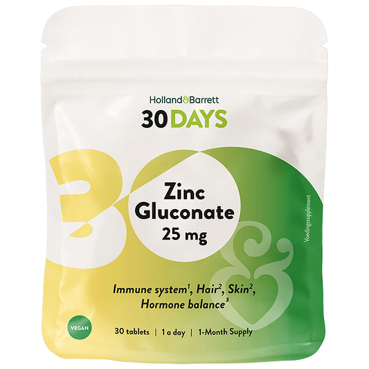 2+1 gratis | 30DAYS Zink Gluconaat
