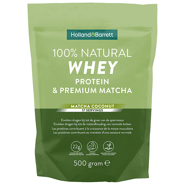 100% Natural Whey Protein & Premium Matcha - Standaard