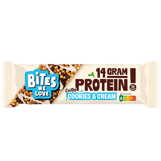 BitesWeLove Protein Bar Cookies & Cream