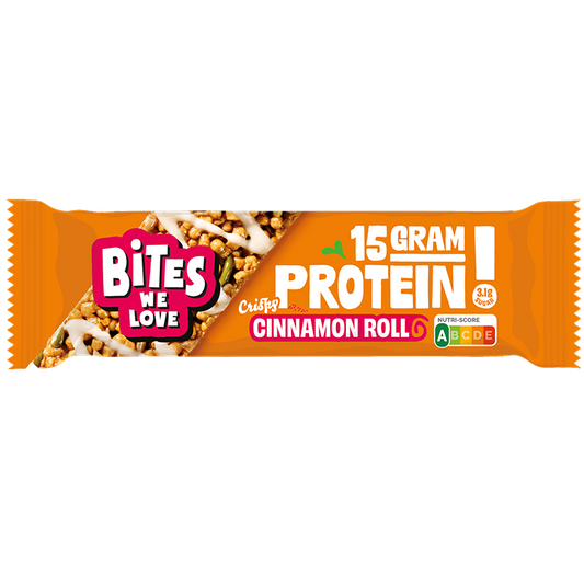 BitesWeLove Protein Bar Cinnamon Roll