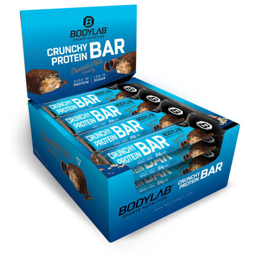 Crunchy Protein Bar – Bodylab24 - Chocolade & Noten