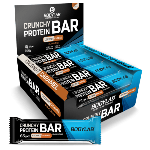 Crunchy Protein Bar Deluxe - Kokos Karamel Flavouring